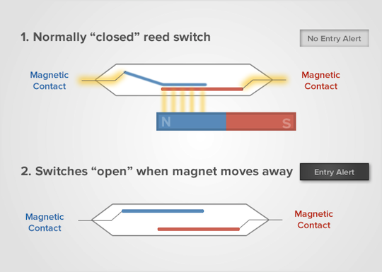 Reed Switch diagram